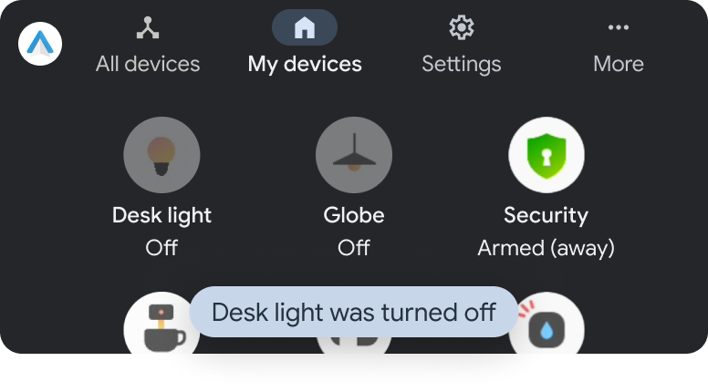Tab template with embedded Grid template with 4 tabs and confirmation
      toast