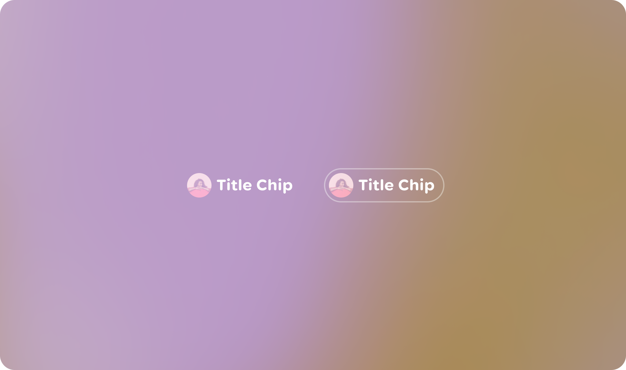 Design elements should be anchored to the bottom of the
frame.