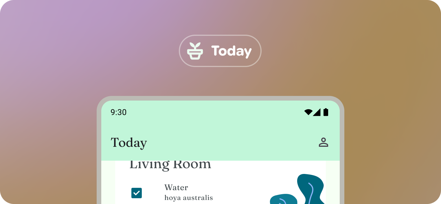 Design elements should be anchored to the bottom of the frame
