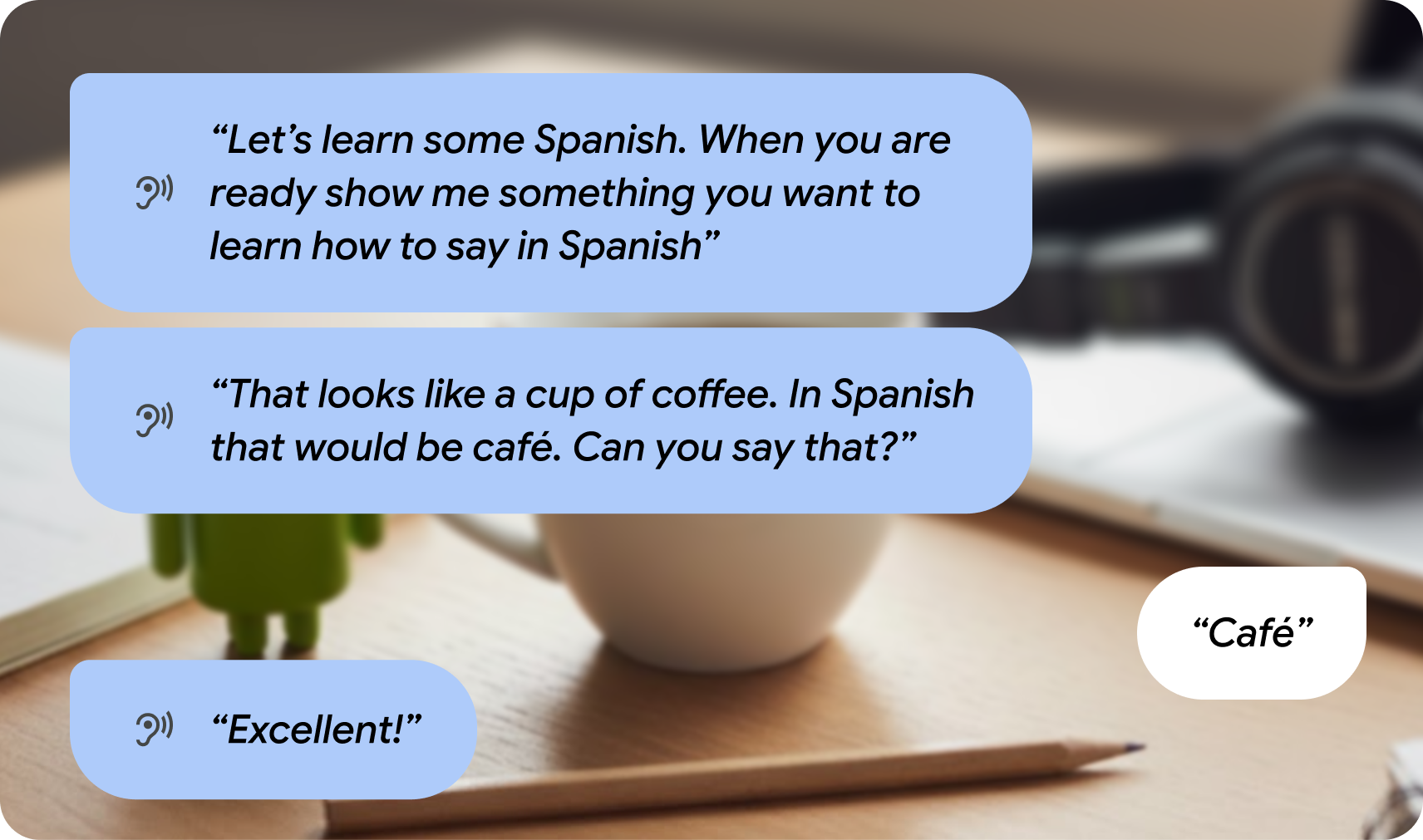 Design elements should be anchored to the bottom of the frame
