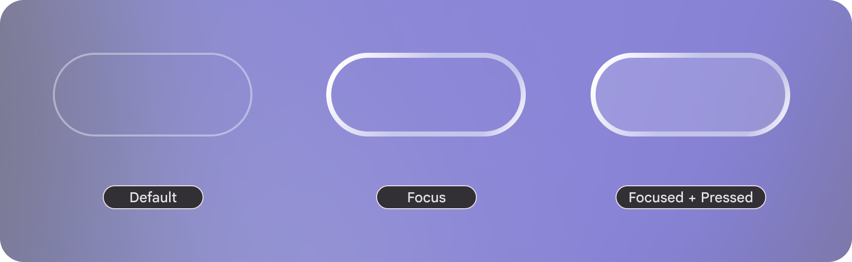 Design elements should be anchored to the bottom of the
frame.
