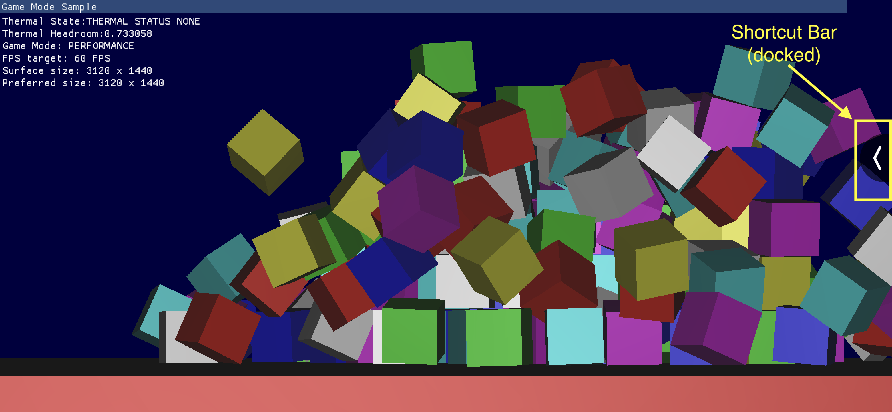 Shortcut Bar Docked Shortcut Bar Docked!