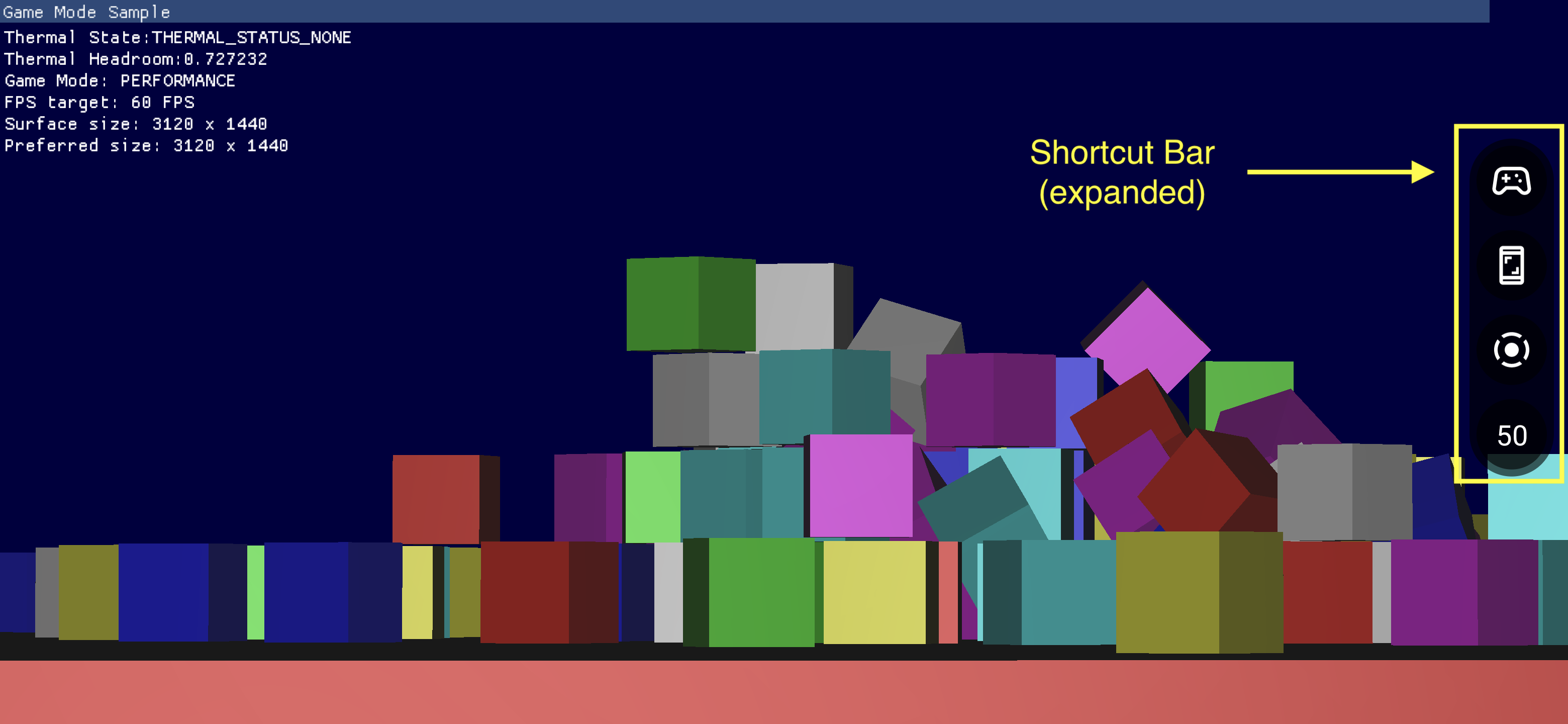 Shortcut Bar Expanded Shortcut Bar Expanded!