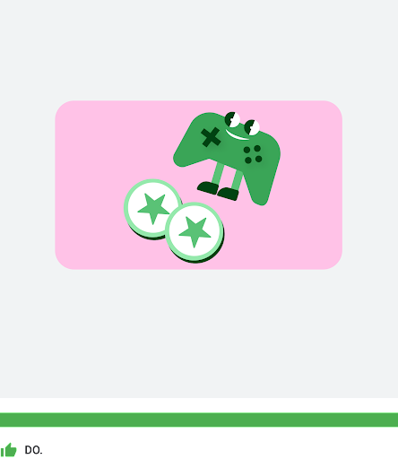 Background that contrasts with your icon