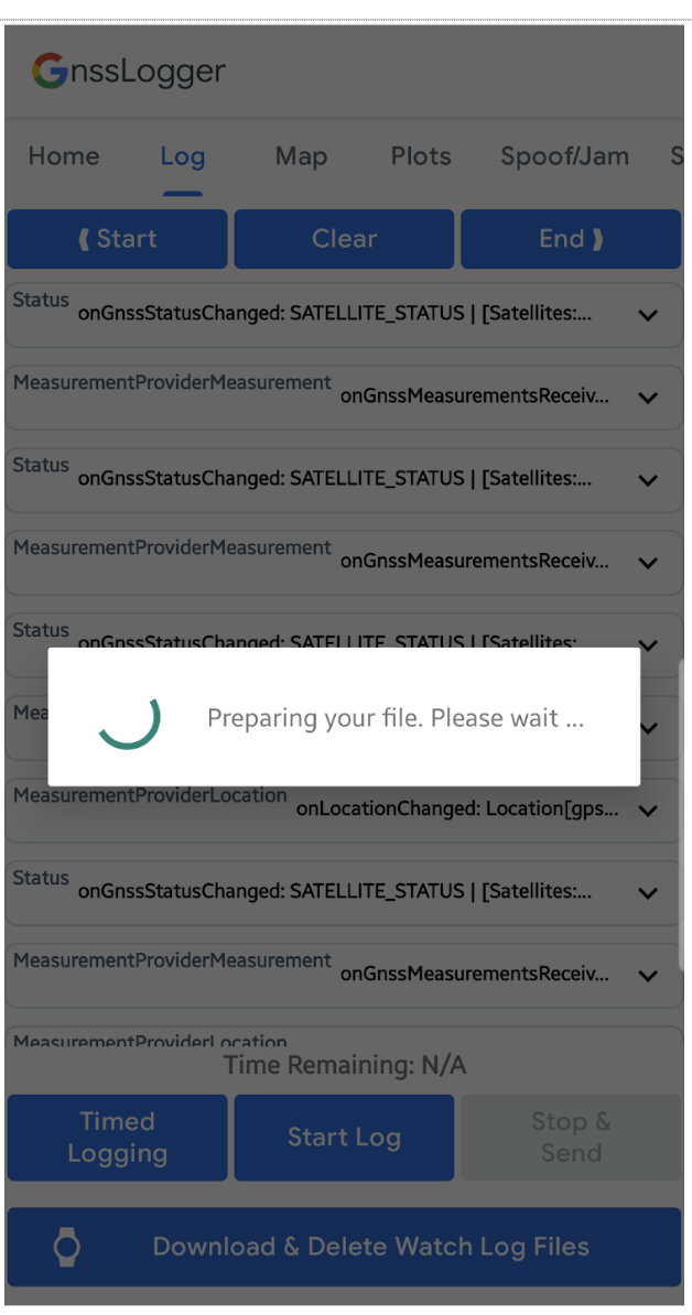 Preparing your file message